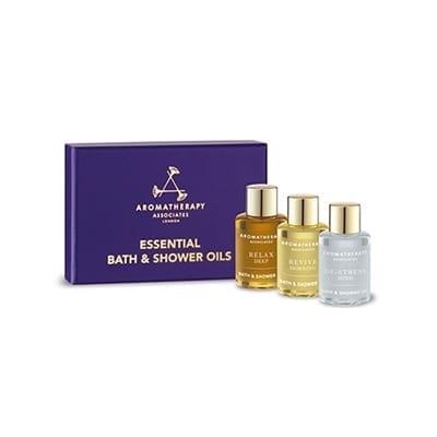 Aromatherapy Essentials Bath & Shower Oils 3x7.5 ml 22.5ml