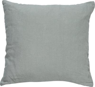 Dutch Decor linn sierkussen 45x45cm 100% linnen effen kleur jadeite lichtgroen inclusief binnenkussen