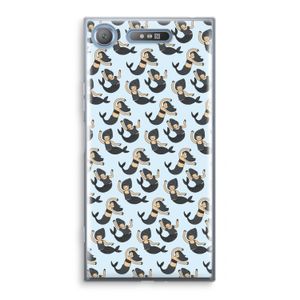 Zeemeermin: Sony Xperia XZ1 Transparant Hoesje