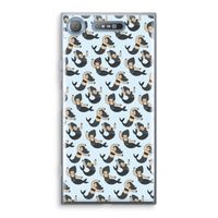 Zeemeermin: Sony Xperia XZ1 Transparant Hoesje