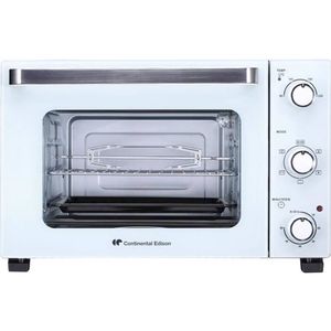 Continental Edison CEMF35W Elektrische mini-oven - 35L - Wit