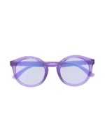 Dolce & Gabbana Eyewear lunettes de soleil à monture ronde - Violet - thumbnail