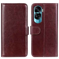 Honor 90 Lite/X50i Wallet Case met Magnetische Sluiting - Bruin - thumbnail