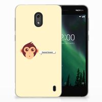 Nokia 2 Telefoonhoesje met Naam Monkey