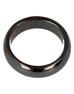Edelstenen Ring Hematiet (6 mm - Maat 18)