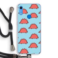 Dinosawrr: Huawei Y6s Transparant Hoesje met koord
