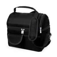 Koeltas Bemel - voor lunchpakket of drankjes - 9 liter - 25 x 24 x 15 - Draagband - Zwart