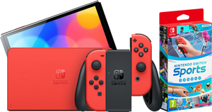 Nintendo Switch OLED Super Mario Editie + Nintendo Switch Sports