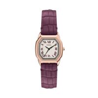Horlogeband Fossil ES5428 Leder Paars 16mm