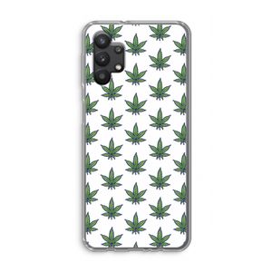 Weed: Samsung Galaxy A32 5G Transparant Hoesje