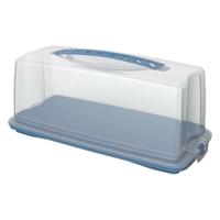 Rotho Fresh Cakedoos 36x16.5x16.5 cm Horizon Blauw/Transparant
