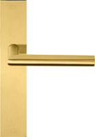 Formani Basics LB2-19P236SFC deurkruk ongeveerd op schild blind - PVD mat goud