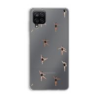 Dancing #1: Samsung Galaxy A12 Transparant Hoesje