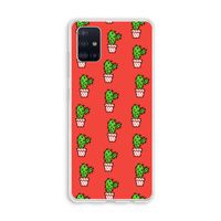 Mini cactus: Galaxy A51 4G Transparant Hoesje