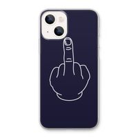F**k U: iPhone 13 Transparant Hoesje