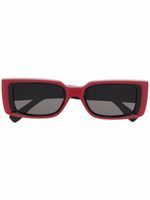 Cutler & Gross lunettes de soleil à monture carrée - Rouge - thumbnail