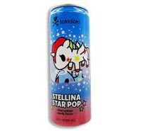 Boston America - Tokidoki Stellina Star Pop Blue Cotton Candy Soda 355ml - thumbnail