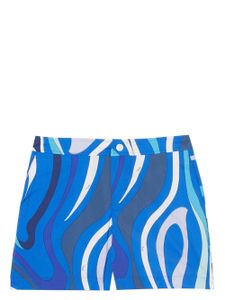 PUCCI maillot de bain à imprimé Marmo - Bleu