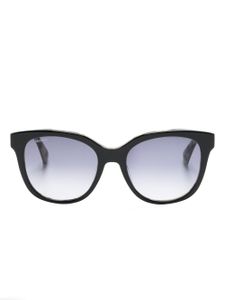 Max Mara Eyewear lunettes de soleil à monture papillon - Noir