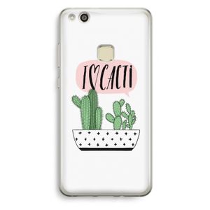 I love cacti: Huawei Ascend P10 Lite Transparant Hoesje