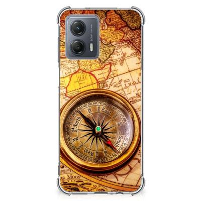 Motorola Moto G53 Telefoonhoesje met valbescherming Kompas Motorola Moto G53 Telefoonhoesje met valbescherming Kompas