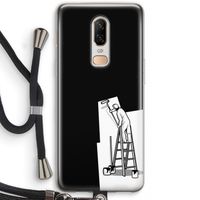 Musketon Painter: OnePlus 6 Transparant Hoesje met koord
