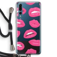 Bite my lip: Huawei P20 Pro Transparant Hoesje met koord