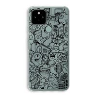 Vexx Black City : Google Pixel 5 Transparant Hoesje