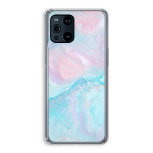 Fantasie pastel: Oppo Find X3 Transparant Hoesje