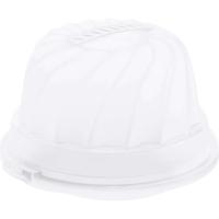 Rotho Fresh Cakedoos Tulband 30.5 cm Wit/Transparant