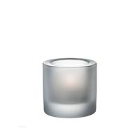 Iittala Kivi Waxinelichthouder 6 cm Frosted Clear