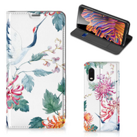Samsung Xcover Pro Hoesje maken Bird Flowers