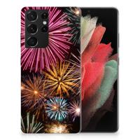 Samsung Galaxy S21 Ultra | Sillicone Back Cover | Vuurwerk