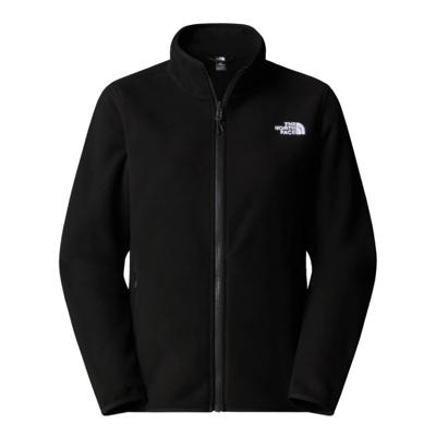 The North Face Glacier Full Zip Fleece Dames TNF Black S