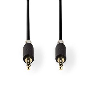 Nedis Stereo-Audiokabel | 3,5 mm Male naar 3,5 mm Male | 1 m | 1 stuks - CABW22000AT10 CABW22000AT10