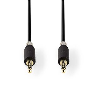 Nedis CABW22000AT10 audio kabel 1 m 3.5mm Antraciet