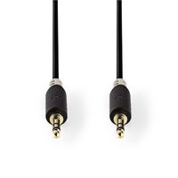 Nedis Stereo-Audiokabel | 3,5 mm Male naar 3,5 mm Male | 1 m | 1 stuks - CABW22000AT10 CABW22000AT10 - thumbnail