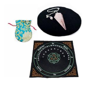 Rozenkwarts Pendel Cadeauset - Rozenkwarts - Spiritueelboek.nl