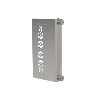 Nemef universele boormal tbv slot 1200 serie (kruk, cilinder, wc gat)