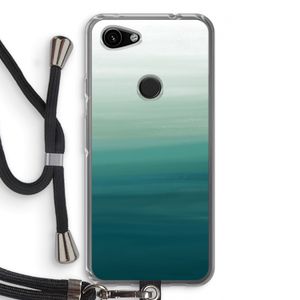 Ocean: Pixel 3a Transparant Hoesje met koord