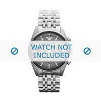 Horlogeband Armani AR5997 Staal 23mm - thumbnail