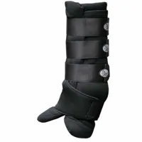 Harrys Horse Been- en transportbeschermers divopreen schuim zwart maat:m