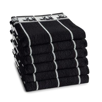 DDDDD DDDDD Keukendoek Koe 50x55 Zwart