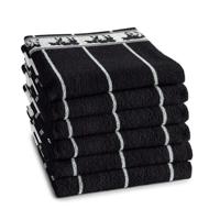 DDDDD DDDDD Keukendoek Koe 50x55 Zwart