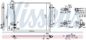 Condensor, airconditioning 940864