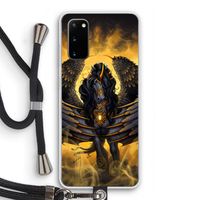 Pegasus: Samsung Galaxy S20 Transparant Hoesje met koord
