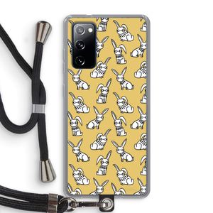 Haas: Samsung Galaxy S20 FE / S20 FE 5G Transparant Hoesje met koord