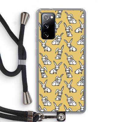 Haas: Samsung Galaxy S20 FE / S20 FE 5G Transparant Hoesje met koord
