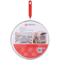 Alpina antispatdeksel 29x43 cm rvs/rood