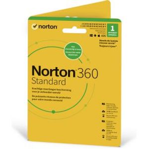 Gen Digital NORTON 360 STANDARD 10GB BN 1 USER 1 DEVICE 12MO GENERIC BUNDLE RSP DVDSLV GUM